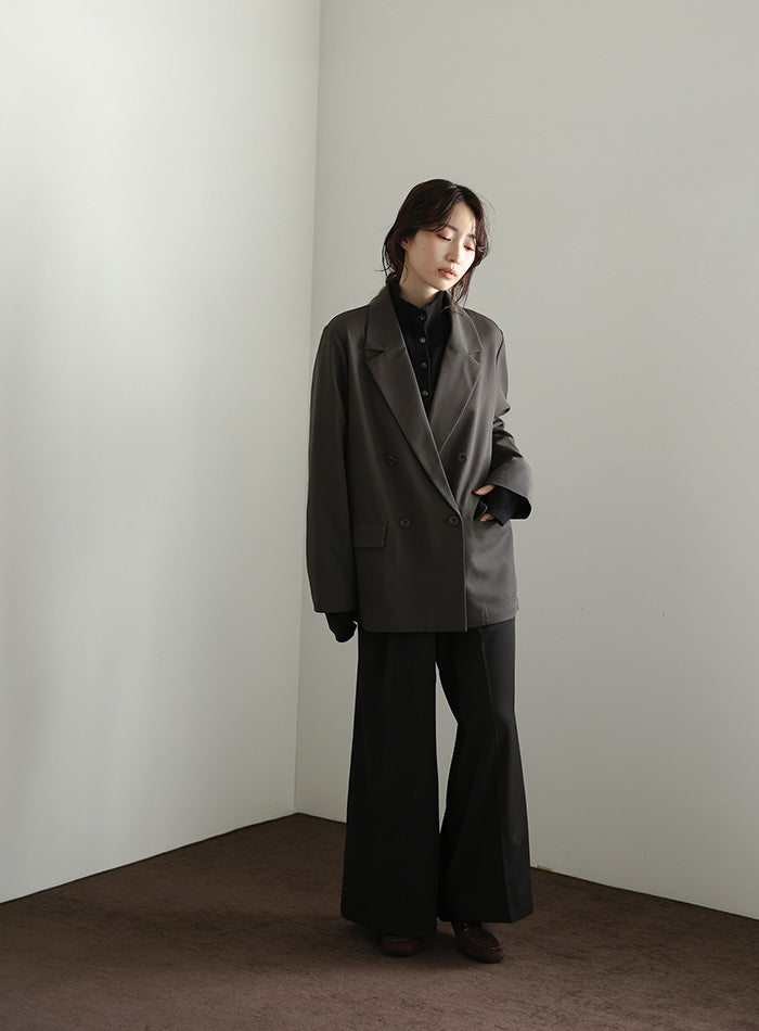 【Et】Double Button Tailored Jacket