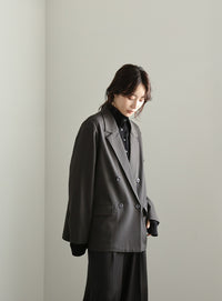 【Et】Double Button Tailored Jacket