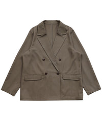 【Et】Double Button Tailored Jacket