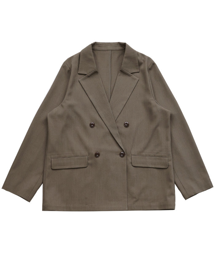 【Et】Double Button Tailored Jacket