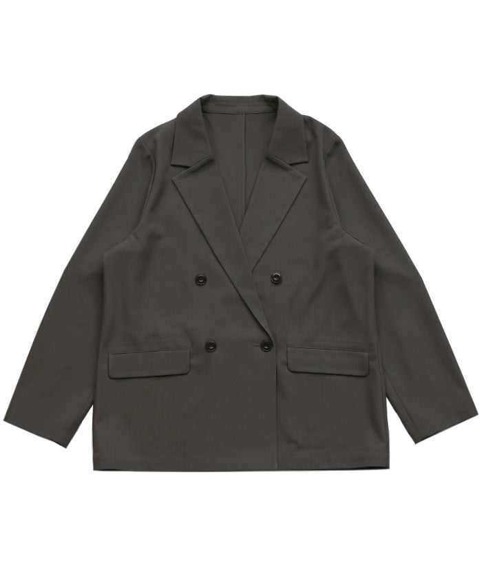 【Et】Double Button Tailored Jacket