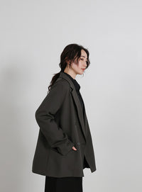 【Et】Double Button Tailored Jacket