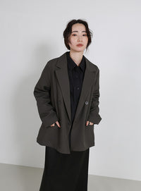 【Et】Double Button Tailored Jacket