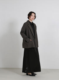 【Et】Double Button Tailored Jacket