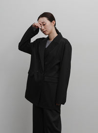 【Et】Long Double-Botton Jacket