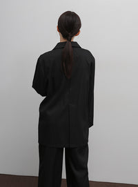 【Et】Long Double-Botton Jacket