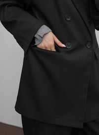 【Et】Long Double-Botton Jacket
