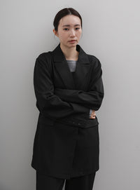 【Et】Long Double-Botton Jacket
