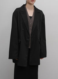 【Et】Long Double-Botton Jacket