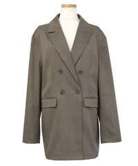 【Et】Long Double-Botton Jacket