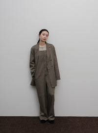 【Et】Long Double-Botton Jacket