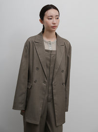 【Et】Long Double-Botton Jacket