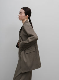 【Et】Long Double-Botton Jacket