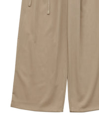【Et】Two-Tuck Ribbon Straight Pants