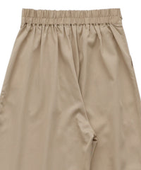 【Et】Two-Tuck Ribbon Straight Pants