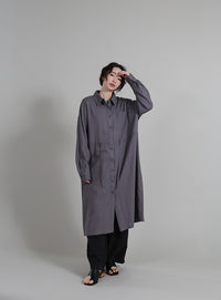 【Et】Two-Tuck Ribbon Straight Pants