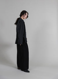 【Et】Tuck Wide Relaxed Pants