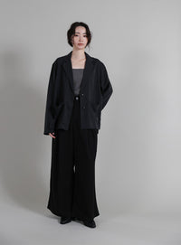 【Et】Tuck Wide Relaxed Pants