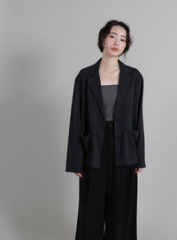 【Et】Tuck Wide Relaxed Pants