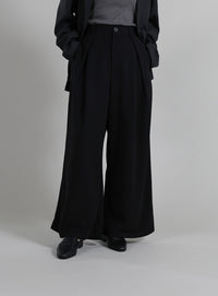 【Et】Tuck Wide Relaxed Pants
