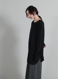 【Et】Tuck Wide Relaxed Pants
