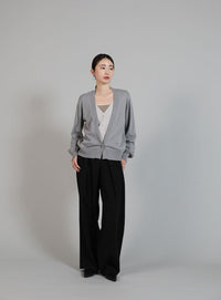 【Et】Relaxd Wrap Wide-Leg Pants
