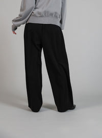 【Et】Relaxd Wrap Wide-Leg Pants