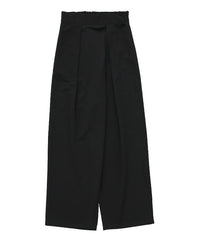【Et】Relaxd Wrap Wide-Leg Pants