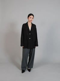 【Et】Relaxd Wrap Wide-Leg Pants