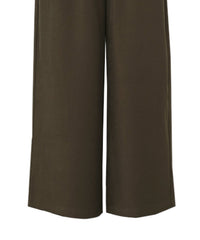 【Et】Twill Easy Straight Pants