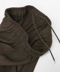 【Et】Twill Easy Straight Pants