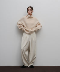 【Et】Tuck Barrel Easy Pants
