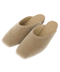 【Et】Faux Fur Mule Slip-On
