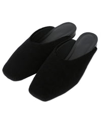 【Et】Faux Fur Mule Slip-On