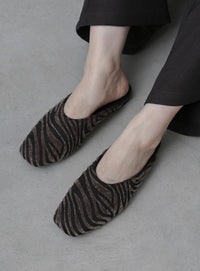 【Et】Faux Fur Mule Slip-On