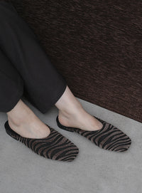 【Et】Faux Fur Mule Slip-On