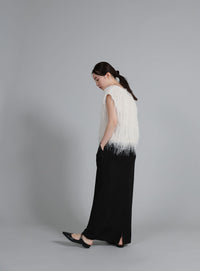 【Et】Front Pocket I-Line Skirt