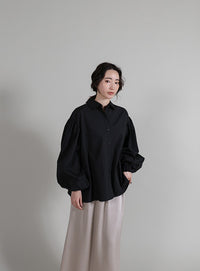 【Et】Satin Washer Narrow Skirt