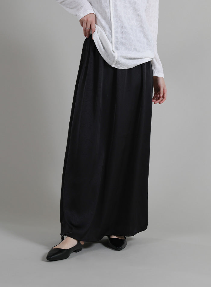 LOHEN narrow skirt 新品 Et】Satin Washer Narrow Skirt – SELECT MOCA