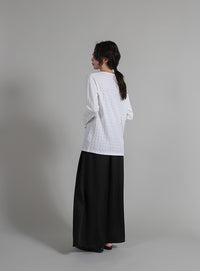 【Et】Satin Washer Narrow Skirt
