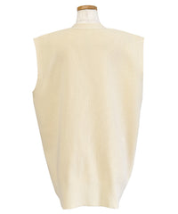 【Et】Oversized Lib Long vest