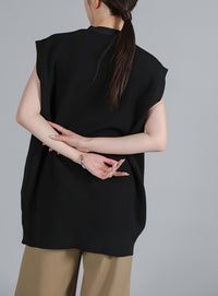 【Et】Oversized Lib Long vest