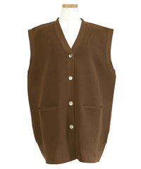 【Et】Oversized Lib Long vest