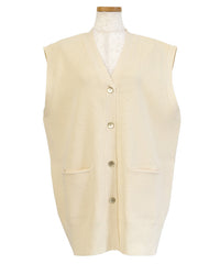 【Et】Oversized Lib Long vest