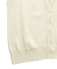 【Et】Knit wrap vest