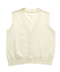 【Et】Knit wrap vest