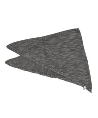 【Et】Slub Yarn Triangle Stole