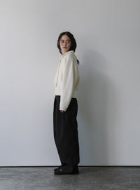 【セットアップ対応】プチハイボタンカーディガン