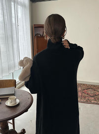 フィンガータートルニットロングワンピース【by SON】