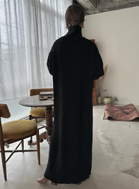 フィンガータートルニットロングワンピース【by SON】